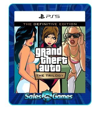 Grand Theft Auto: The Trilogy - PS5 - Edição Padrão - Primária - Mídia Digital