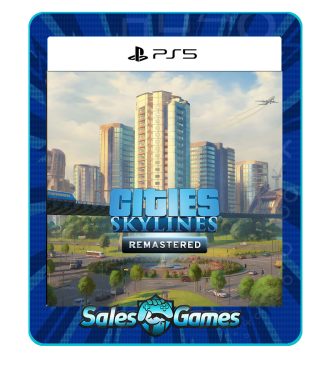 Cities: Skylines - Remastered - PS5 - Edição Padrão - Primária - Mídia Digital.