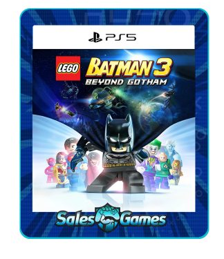 LEGO® Batman 3: Além de Gotham - PS5 - Edição Padrão - Primária - Mídia Digital