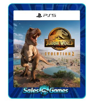 Jurassic World Evolution 2 - PS5 - Edição Padrão - Primária - Mídia Digital
