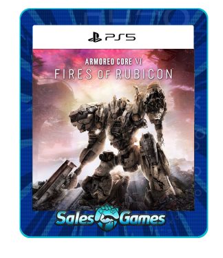 ARMORED CORE VI FIRES OF RUBICON - PS5 - Edição Padrão - Primária - Mídia Digital.