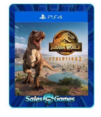 Jurassic World Evolution 2 - PS4 - Edição Padrão - Primária - Mídia Digital