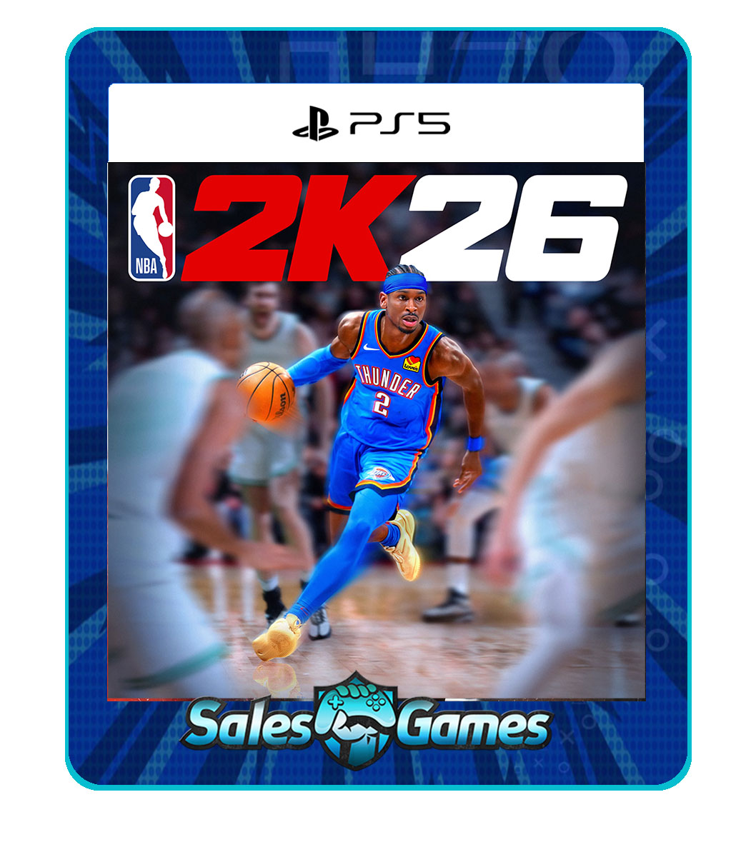NBA 2K26 - PS5 - Edição Padrão - Primária - Mídia Digital