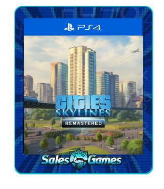 Cities: Skylines - Remastered - PS4 - Edição Padrão - Primária - Mídia Digital.