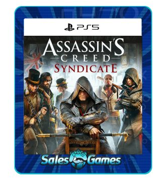 Assassin's Creed Syndicate - PS5 - Edição Padrão - Primária - Mídia Digital.