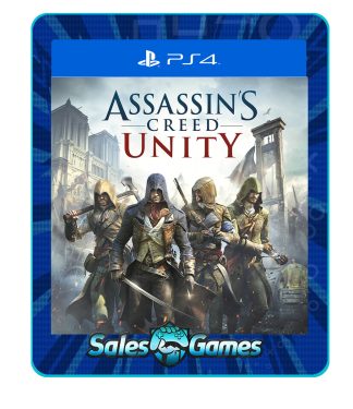 Assassin’s Creed Unity - PS4 - Edição Padrão - Primária - Mídia Digital.