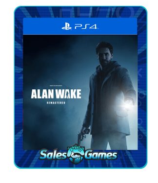 Alan Wake - PS4 - Edição Padrão - Primária - Mídia Digital.