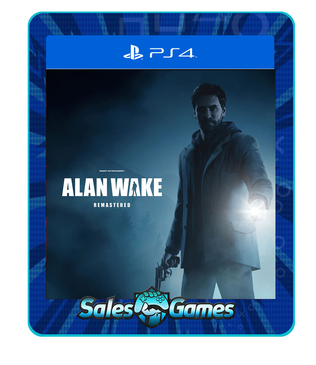 Alan Wake - PS4 - Edição Padrão - Primária - Mídia Digital.