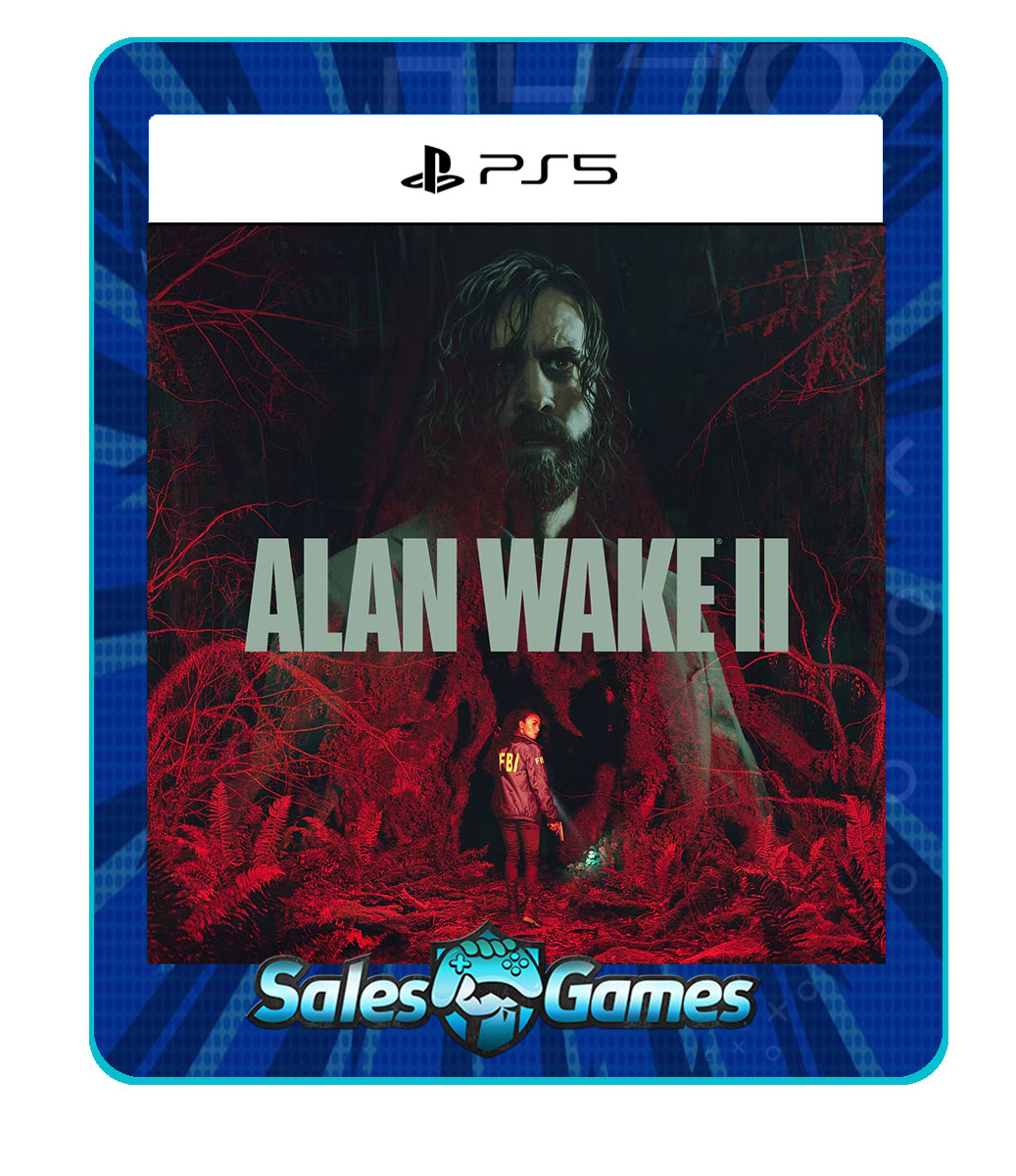 Alan Wake 2 - PS5 - Edição Padrão - Primária - Mídia Digital.