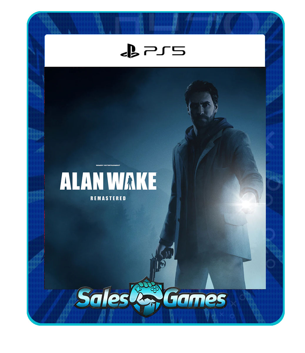 Alan Wake - PS5 - Edição Padrão - Primária - Mídia Digital.