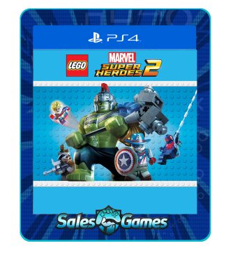 LEGO Marvel Super Heroes 2 - PS4 - Edição Padrão - Primária - Mídia Digital